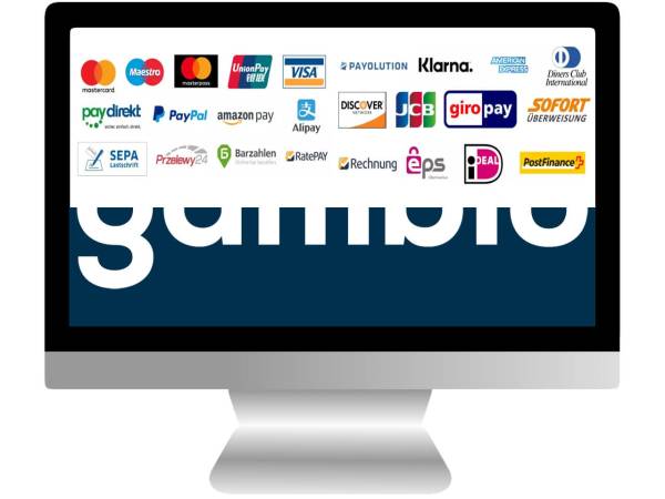 Gambio Zahlungsweisen DE/EU/WELT pro Dienstleister